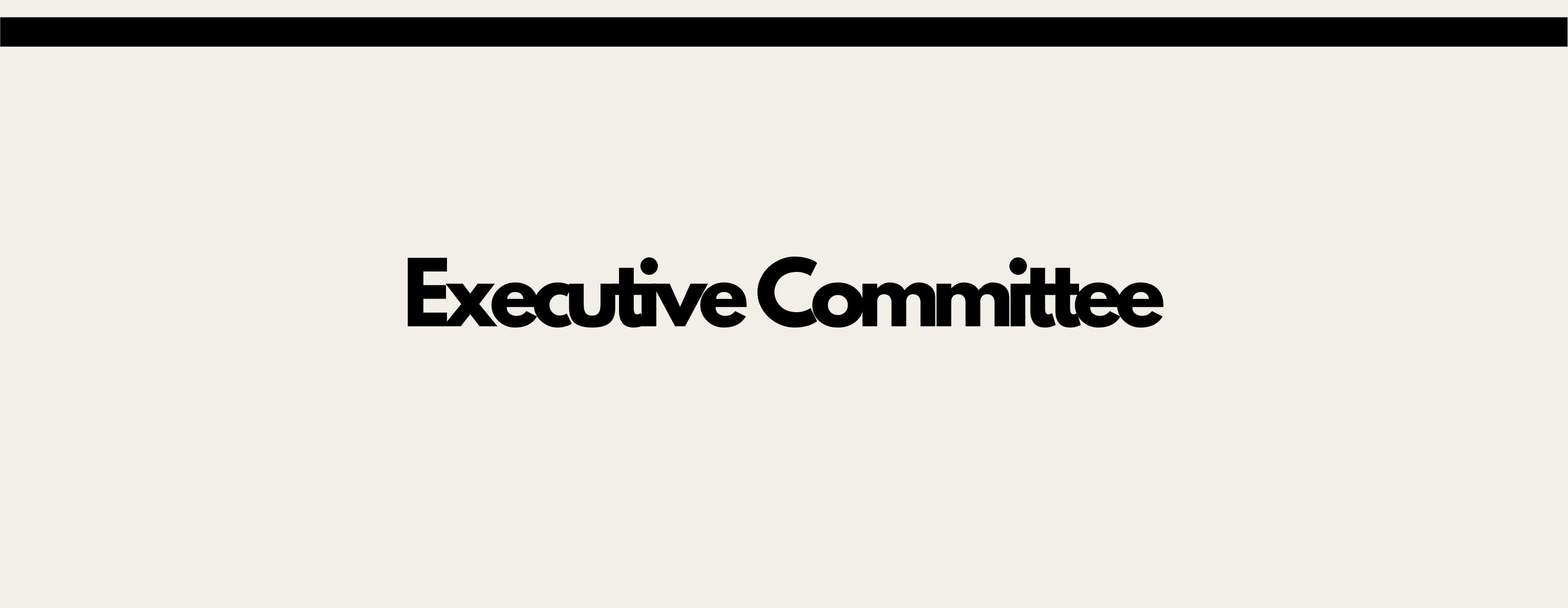 Executive Committee